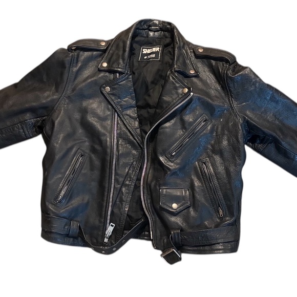 Shelter Black Leather - Biker Jacket for Men - Harley Davidson